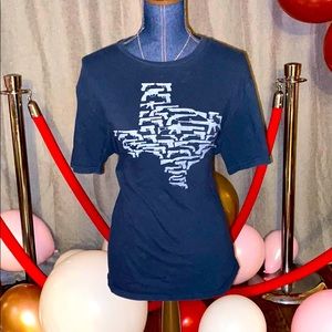 Texas Guns Tshirt by Mason Jar Label